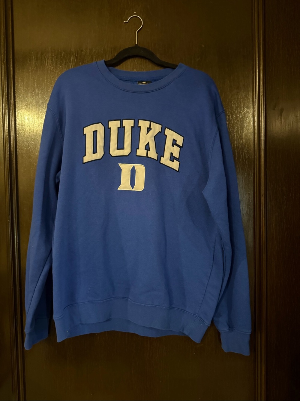 Colosseum Blue Duke Crewneck Sweatshirt